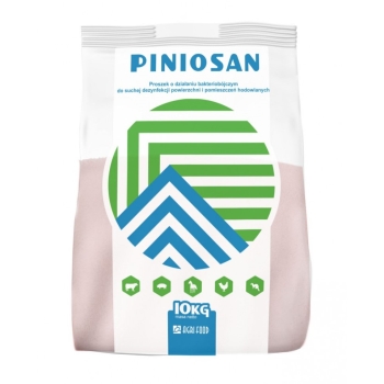 Piniosan proszek bakteriobójczy do suchej dezynfekcji wirusy larwy 10kg
